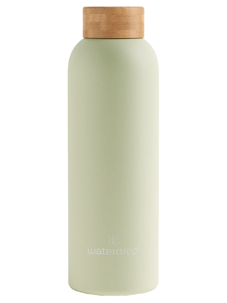 Waterdrop Thermo Steel Bottle 600 ML - Couleur : Pastel Olive Mat