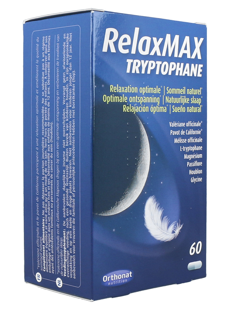 Orthonat Relax Max + L-Tryptophane Relaxation Optimale 60 Gélules