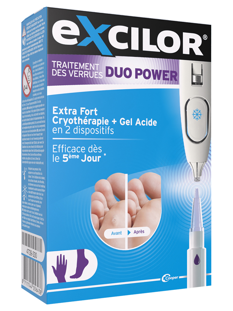 Excilor Traitement des Verrues Duo Power Pieds et Mains