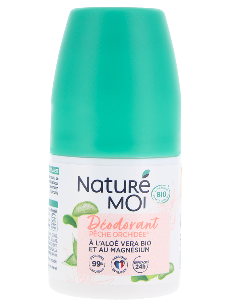 Naturé Moi Déodorant Pêche Orchidée Efficacité 24H Bio 50 ml