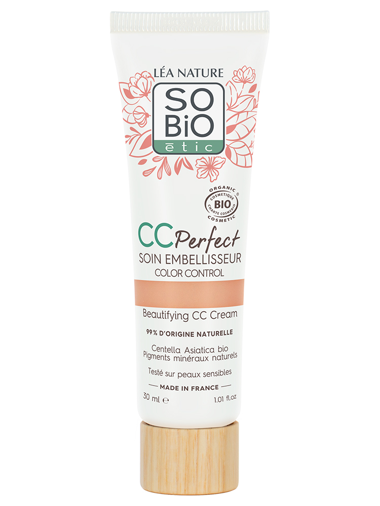 Léa Nature SO BIO étic CC Perfect Soin Embellisseur Biologique 30 ML est un soin couvrant pour le visage. Ce soin polyvalent apporte des bienfaits complets à la peau. Il atténue immédiatement les rougeurs, dissimule les cernes et les signes de fatigue, illumine le teint et réveille l’éclat naturel. Le teint est uniformisé, la peau intensément hydratée, apaisée et visiblement sublimée. Non comédogène Testé sous contrôle dermatologique Vegan 99% du total est d'origine naturelle 38% du total des ingrédients sont issus de l'Agriculture Biologique Cosmos Organic certifié par Ecocert Greenlife selon le référentiel Cosmos Fabriqué en France - Teinte : Clair
