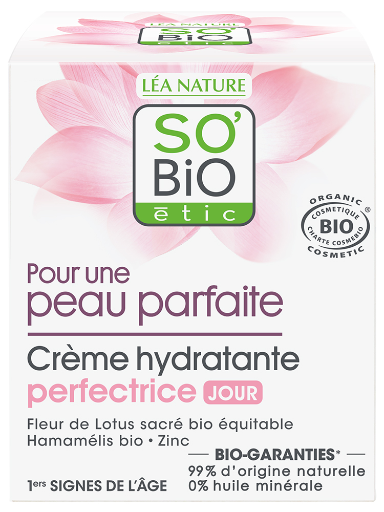 Léa Nature SO BIO étic Pour une Peau Parfaite Crème Hydratante Perfectrice de Jour Biologique 50 ML