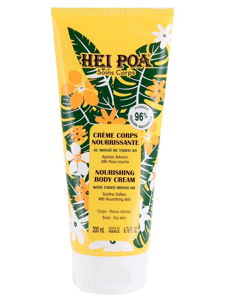 Hei Poa Crème Corps Nourrissante au Monoï Tahiti AO 200 ML