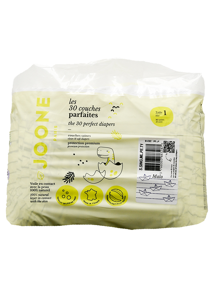 Joone 30 Couches Parfaites Taille 1 pour 2-4 kg