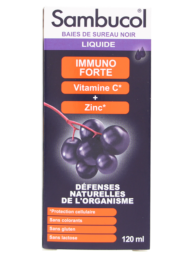Sambucol Immuno Forte Défenses Naturelles Organisme 120 ML