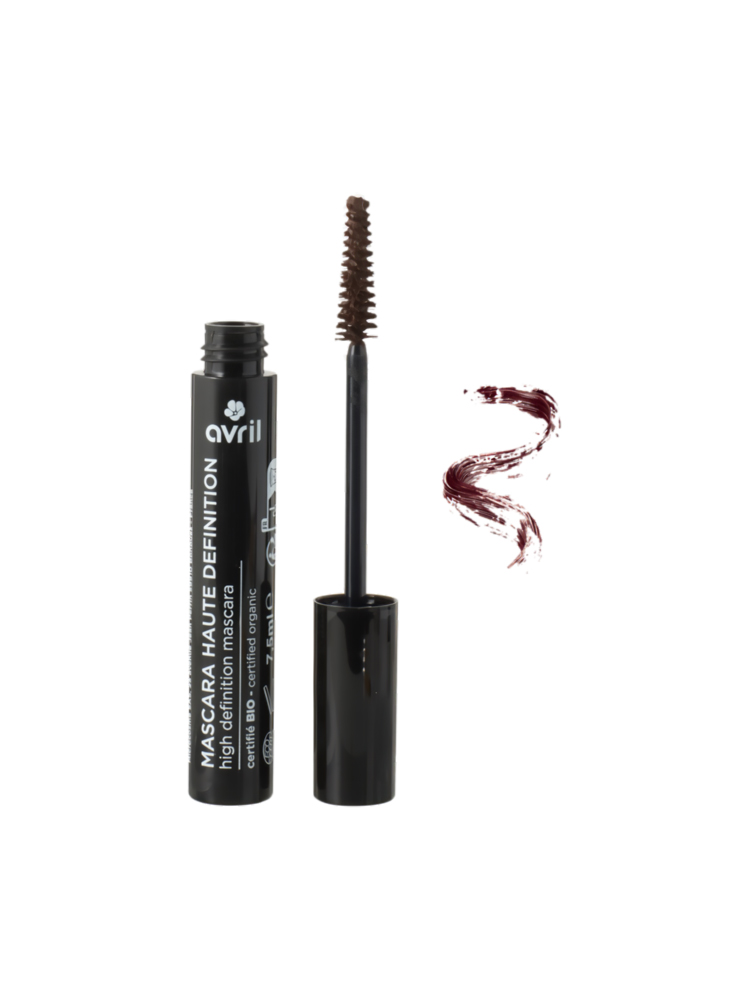 Avril Mascara Haute Définition Bio 10 ml - Couleur : Marron