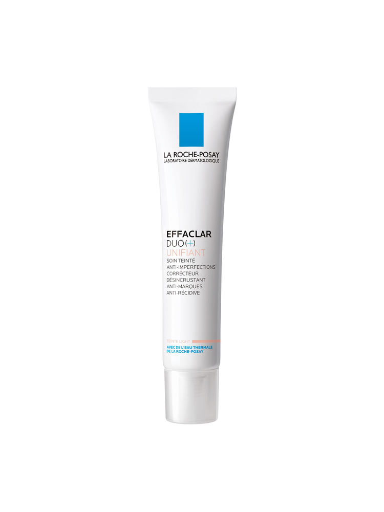 La Roche-Posay Effaclar Duo (+) Soin Teinté Anti-Imperfections Anti-Marques et Anti-Récidive 40 ml - Teinte : Light