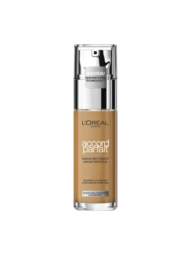 L'Oréal Paris Accord Parfait Fond de Teint Fluide 30 ml - Teinte : 6.5D/6.5W Caramel Doré