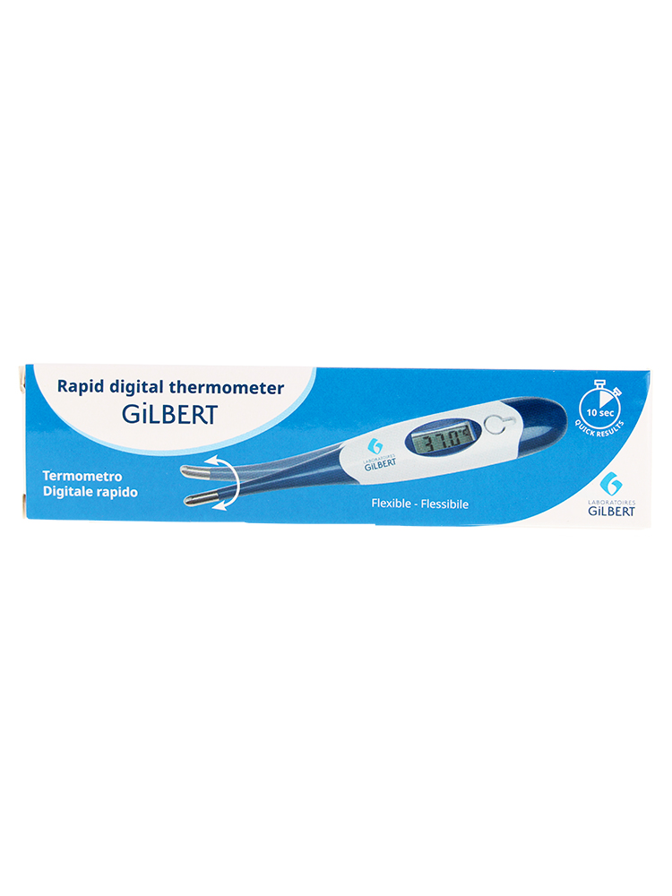 Gilbert Thermomètre Digital Rapide Embout Flexible