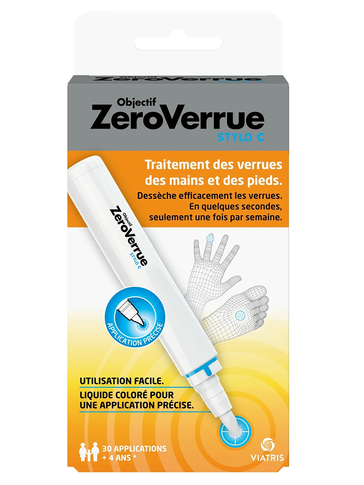 Viatris Objectif ZeroVerrue Stylo C Mains & Pieds 3 ML