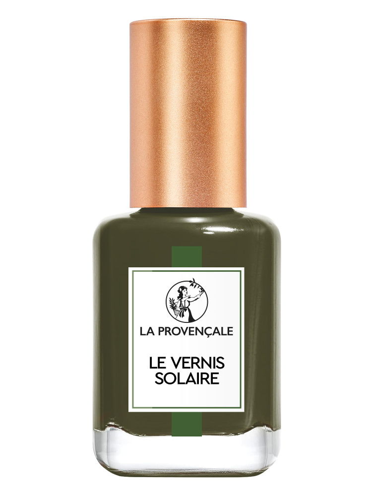La Provençale Bio Le Vernis Solaire Longue Tenue 13 ml - Couleur : 652 Vert Olivier