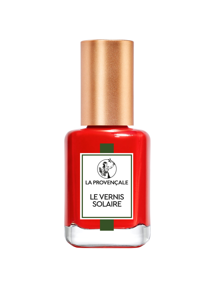 La Provençale Bio Le Vernis Solaire Longue Tenue 13 ml - Couleur : 404 Rouge Ramatuelle