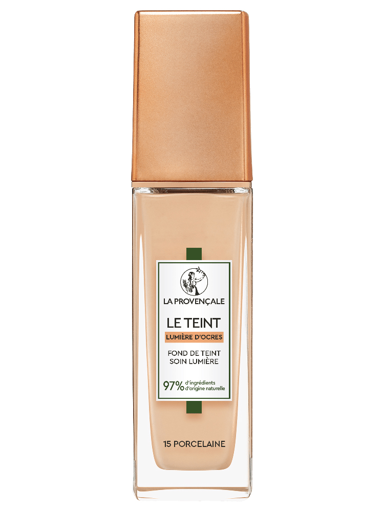 La Provençale Bio Le Fond de Teint Lumière Toutes Peaux 30 ml - Teinte : 15 Porcelaine