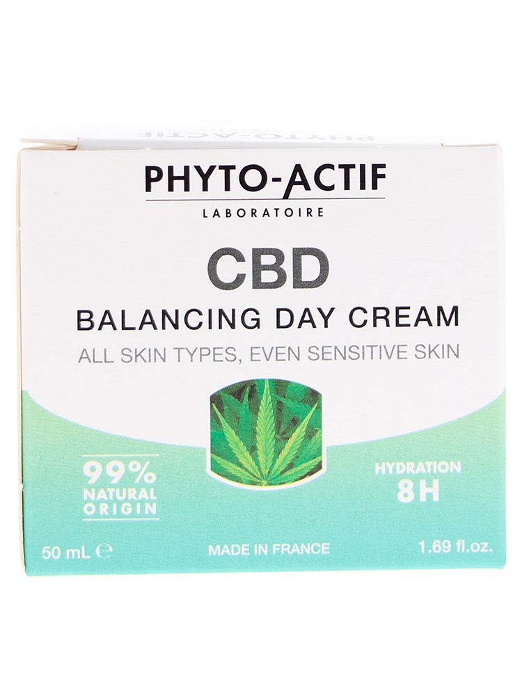 Phyto-Actif CBD Soin Jour Équilibrant Tous Types de 50 ml