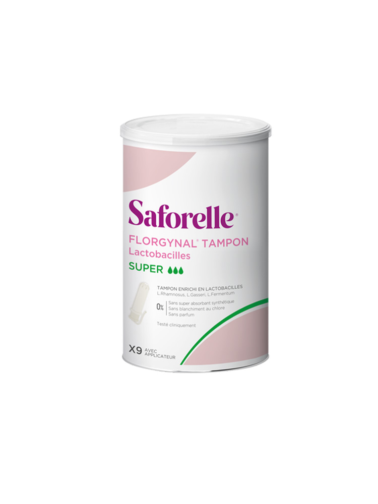 Saforelle Florgynal Tampon Applicateur Lactobacilles 9 Super