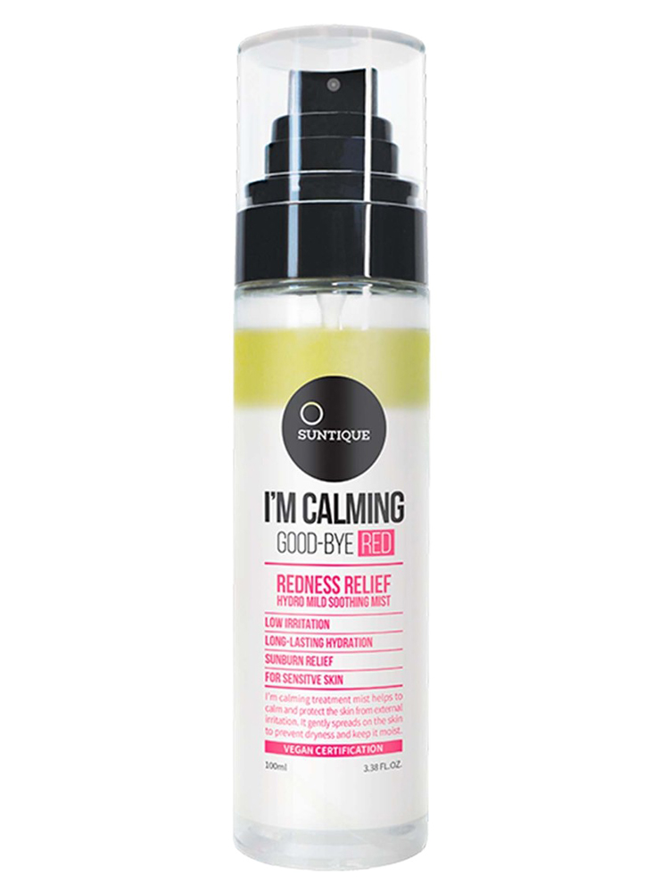 Suntique I'm Calming Good Bye Red Brume Hydratante pour Visage 100 ML