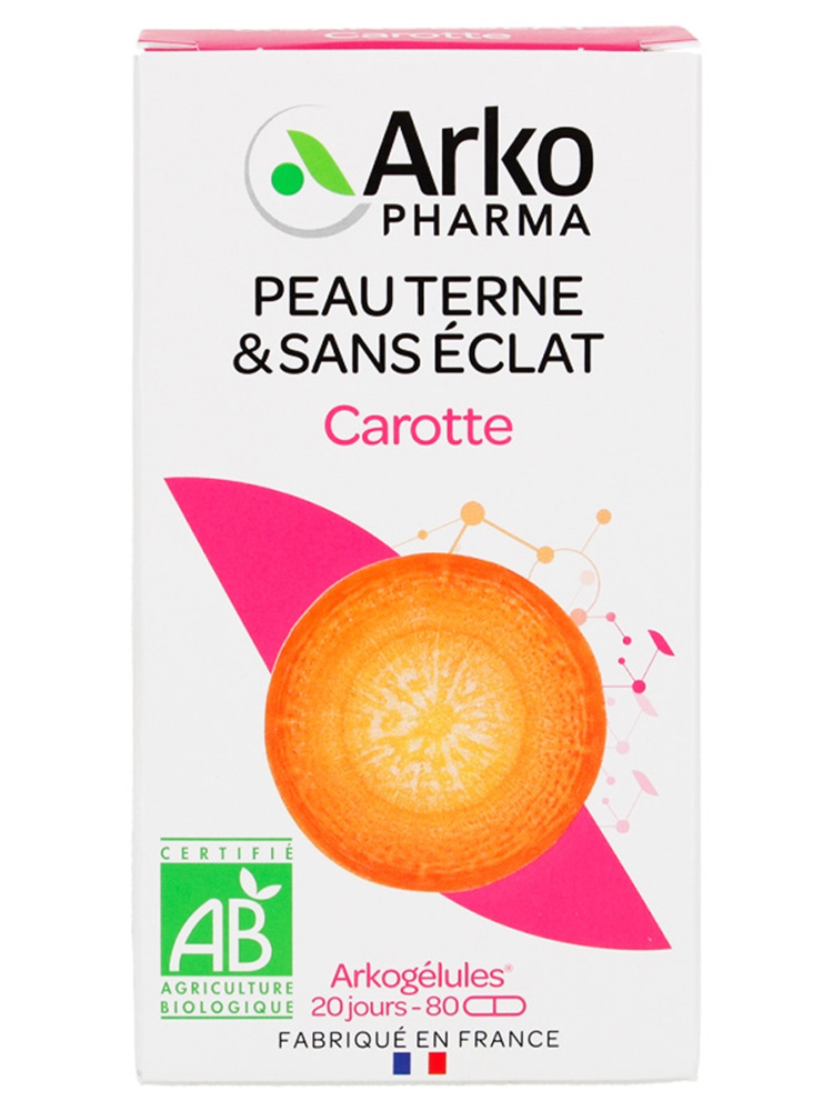 Arkopharma Carotte 80 Gélules Végétales Bio
