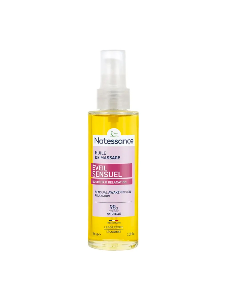 Natessance Éveil Sensuel Huile de Massage Relaxation & Douceur 100 ml