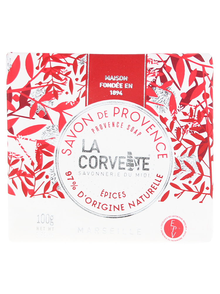 La Corvette Savon de Provence Épices 100 Grammes