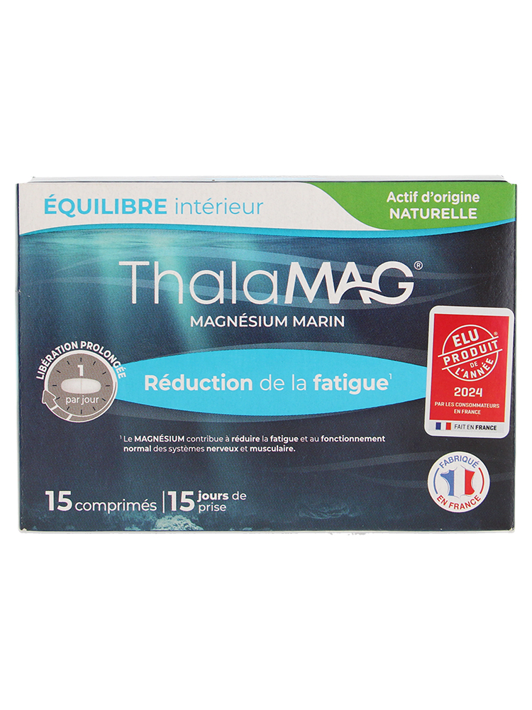 Laboratoires IPRAD Thalamag Magnésium Marin Équilibre Intérieur Réduction de la Fatigue 15 Comprimés