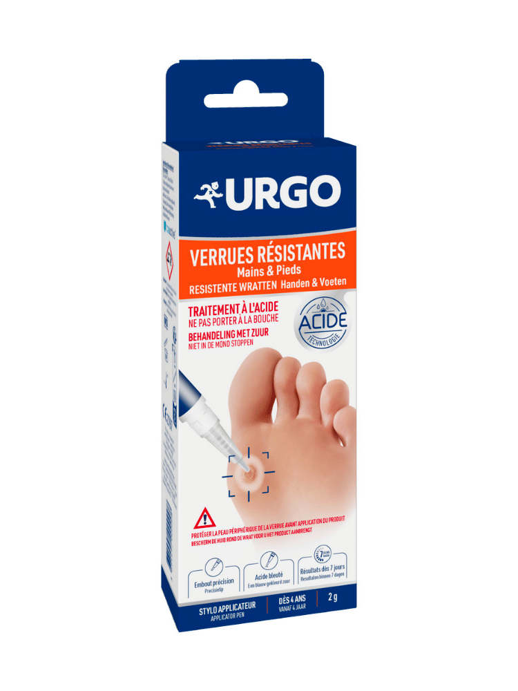 Urgo Verrues Résistantes pour Mains et Pieds Stylo