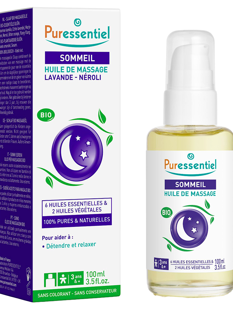 Puressentiel Huile de Massage Sommeil Lavande - Néroli - 100 ml