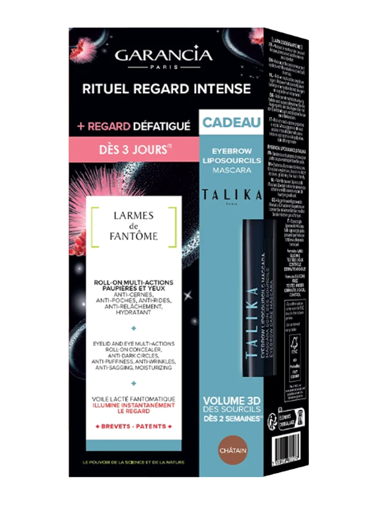 Garancia Offre - Coffret Larmes de Fantômes + Mascara Liposourcils Talika - Brun - Couleur : Châtain