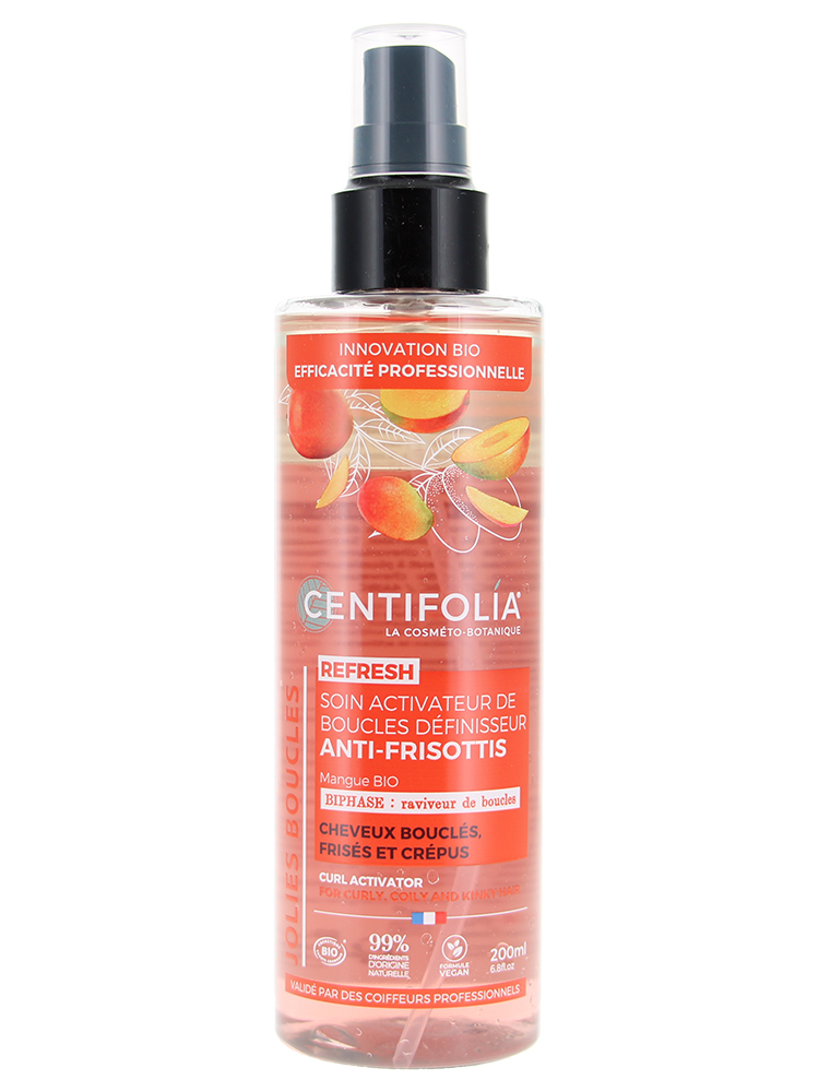 Centifolia Refresh Soin Activateur de Boucles Définisseur Anti-Frisottis Biologique 200 ML