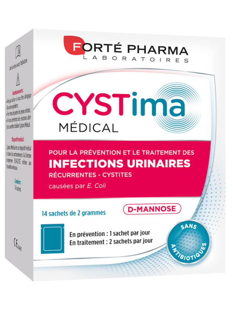Forté Pharma Cystima Médical - 14 Sachets (Dispositif Médical)
