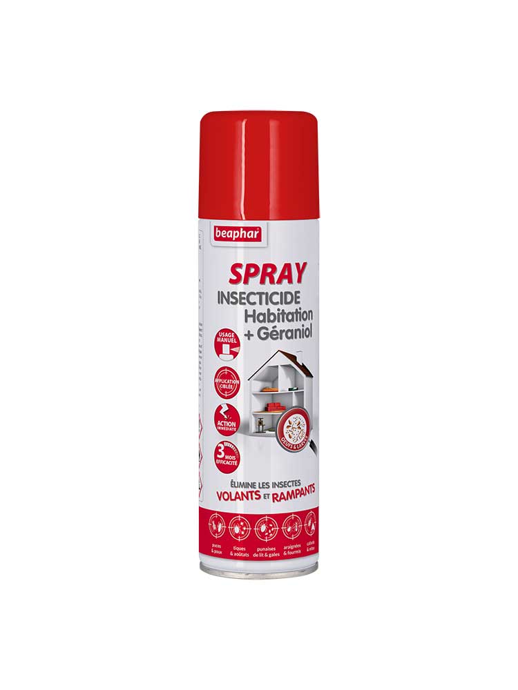 Beaphar Spray Insecticide pour Habitation 500 ML