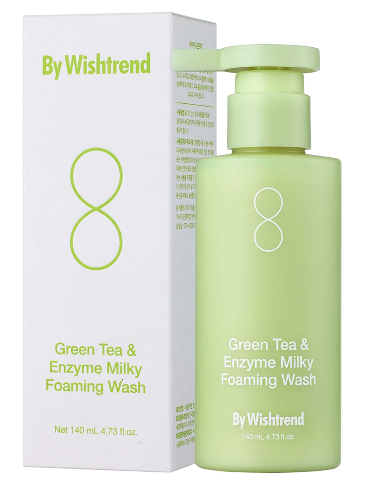 By Wishtrend Mousse Nettoyante Crémeuse Green Tea & Enzyme 140 ml