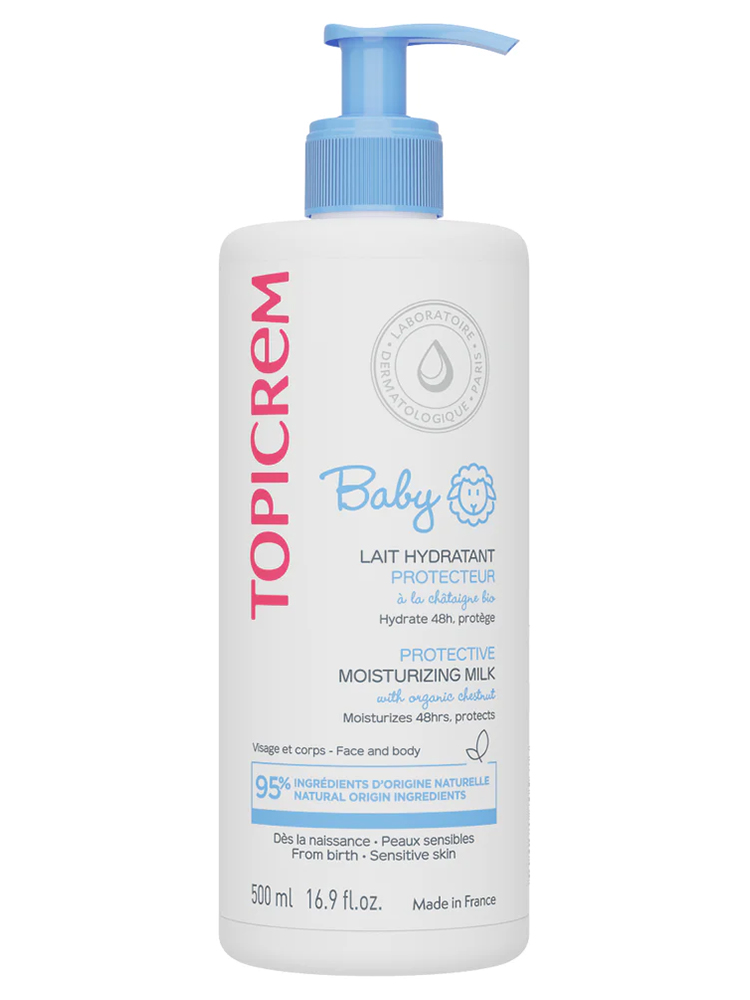 Topicrem Baby Lait Hydratant Protecteur à la Châtaigne Bio 500 ml