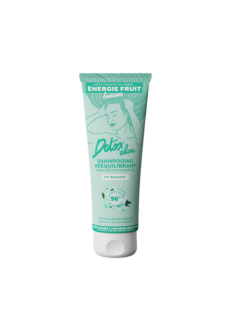 Energie Fruit Shampooing Clean Detox Racines Grasses & Pointes Sèches 250 ml
