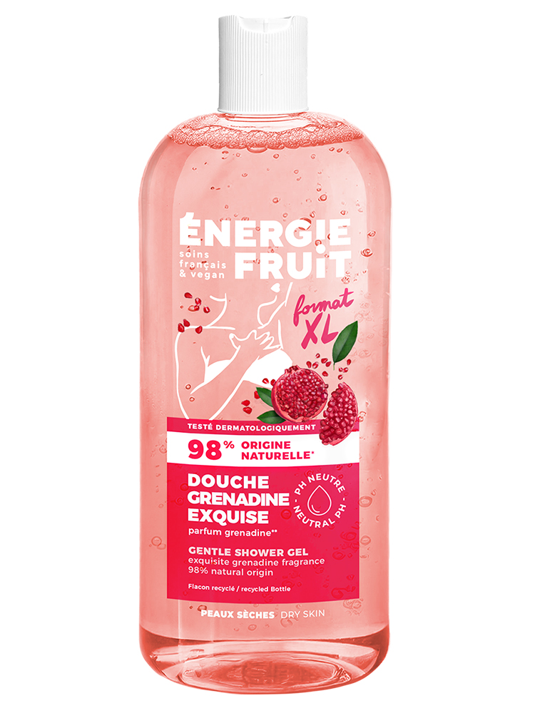 Energie Fruit Douche Gel Grenadine Exquise 500 ml
