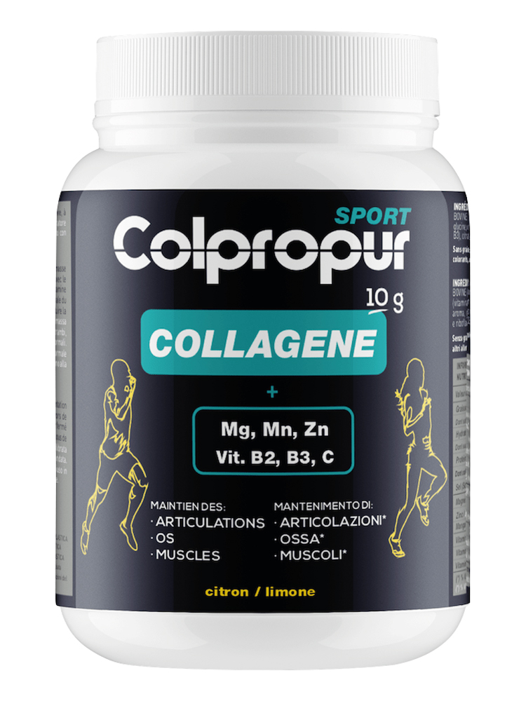 Colpropur Sport Collagène Hydrolysé 345 g - Saveur : Citron