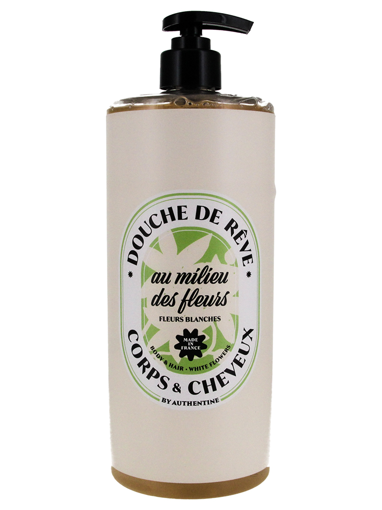 Authentine Douche de de Rêve Au Milieu des Fleurs 1 Litre