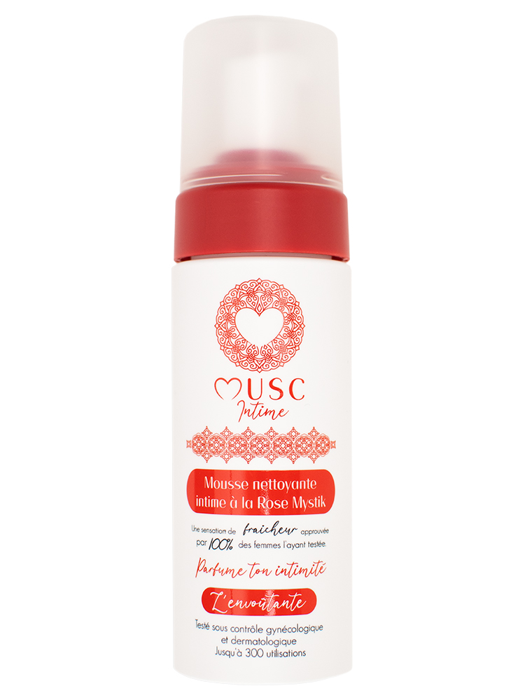 Musc Intime Mousse Nettoyante Intime Parfum Rose Mystik 150 ml