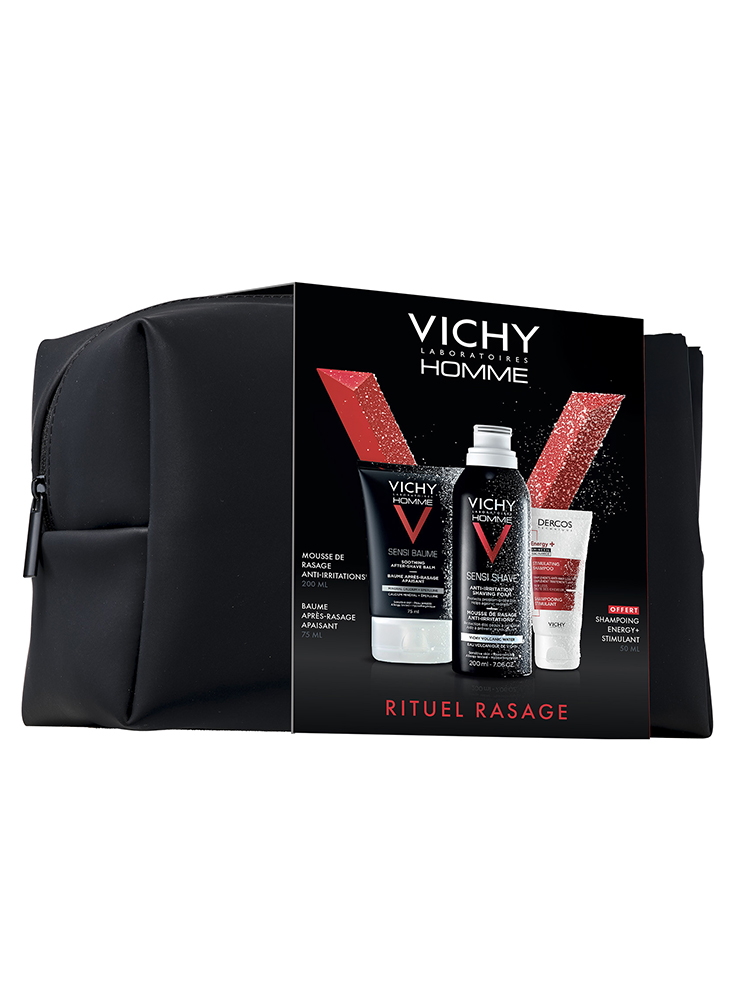 Vichy Homme Trousse Rituel Rasage Apaisant