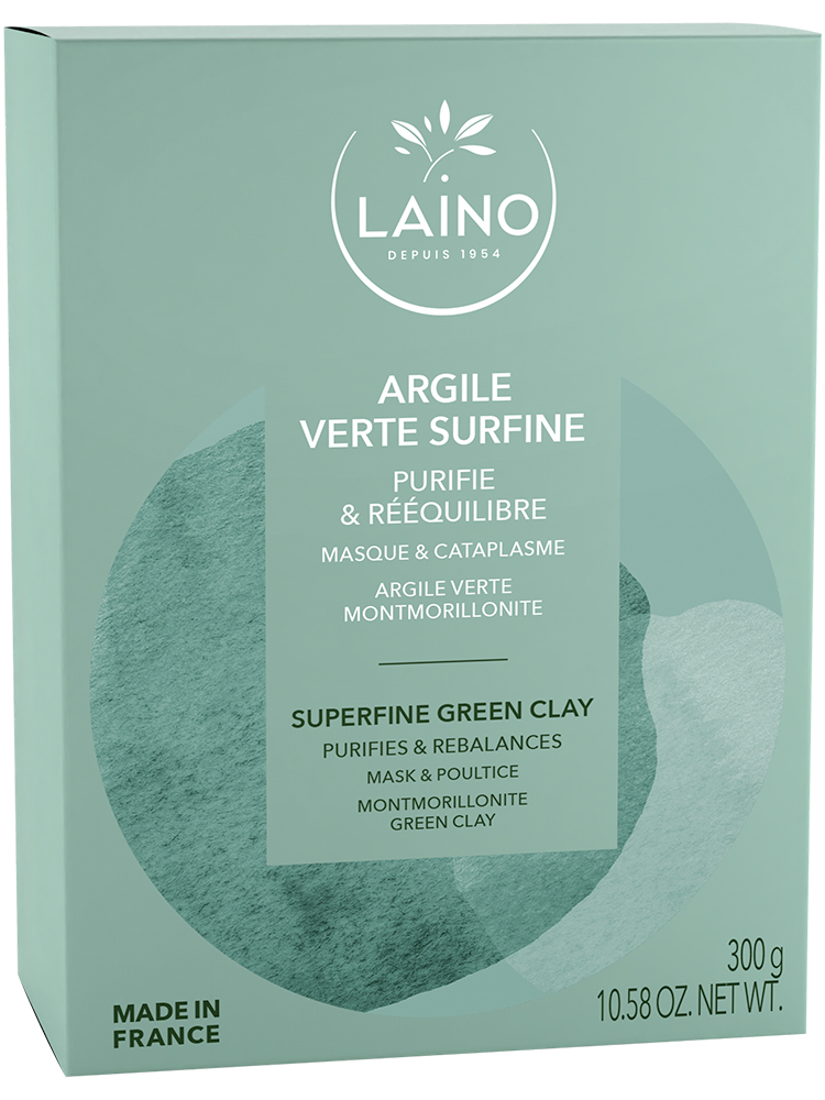 Laino Argile Verte Surfine Purifie & Rééquilibre 300 g
