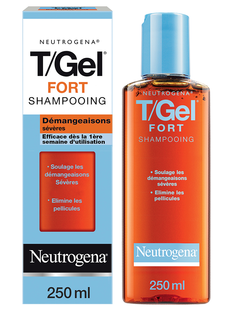 Neutrogena T/Gel Fort Shampoing Soulage les Démangeaisons Sévères 250 ml