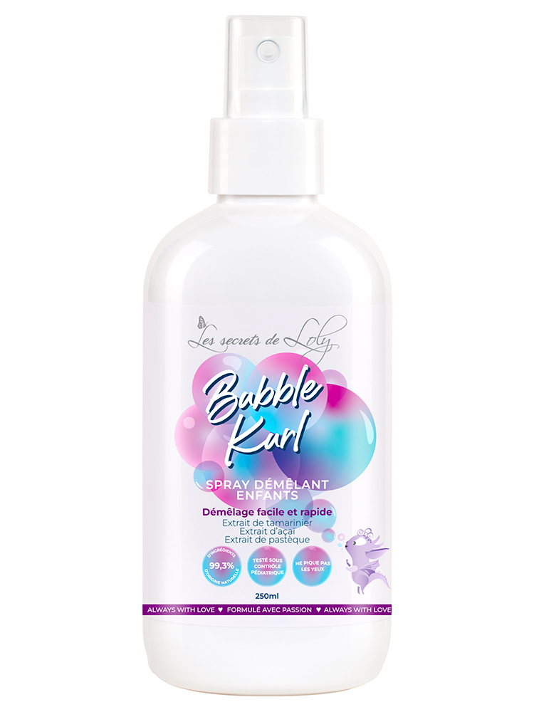 Les Secrets de Loly Bubble Kurl Spray Démêlant Enfant 250 ml