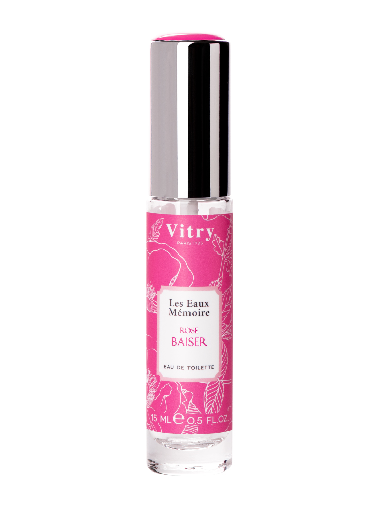 Vitry Les Eaux Mémoire Rose Baiser Eau de Toilette 15 ml