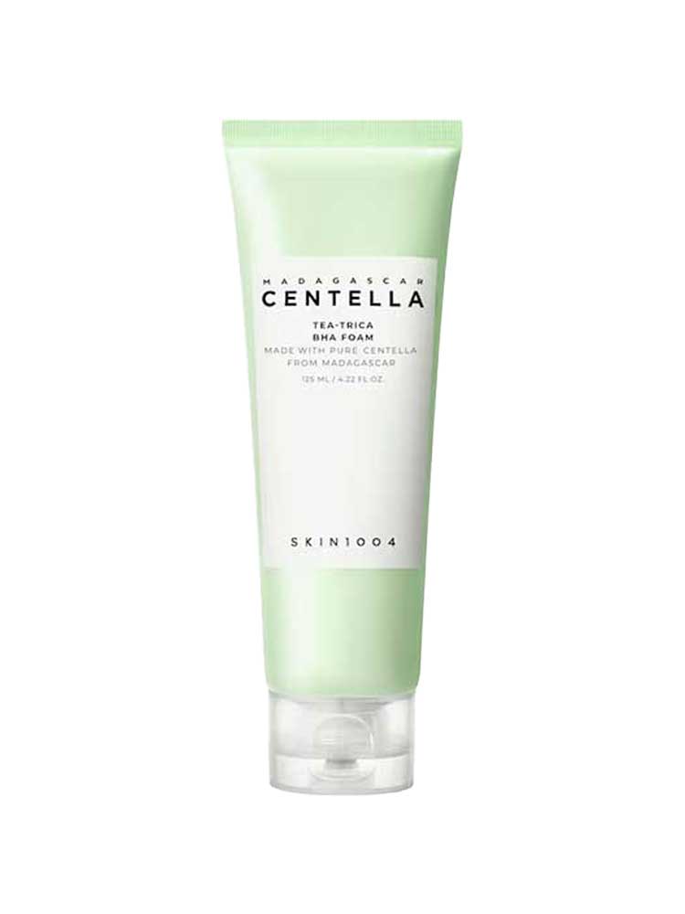 Skin1004 Madagascar Centella Tea Trica BHA Mousse Nettoyante Exfoliante 125 ml