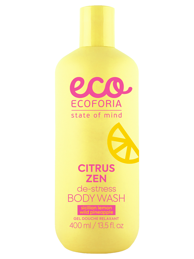 Ecoforia Skin Harmony Citrus Zen Gel Douche Relaxant Citron & Exotique 400 ml