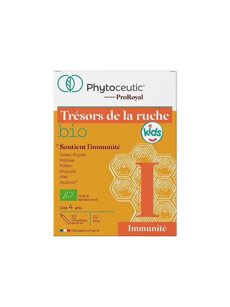 Phytoceutic ProRoyal Kids Immunité Trésors de la Ruche Bio 10 Doses