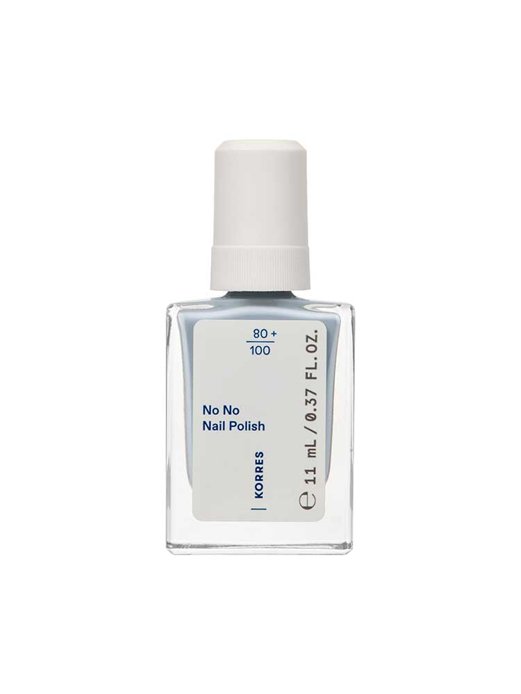Korres No No Vernis à Ongles Brillance 11 ml - Couleur : 72 Pastel Blue