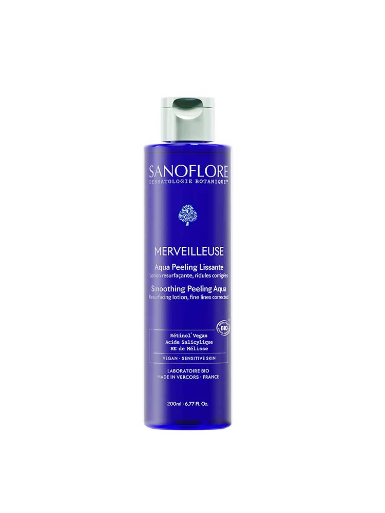 Sanoflore Merveilleuse Aqua Peeling Lissante et Resurfaçante Bio 200 ml