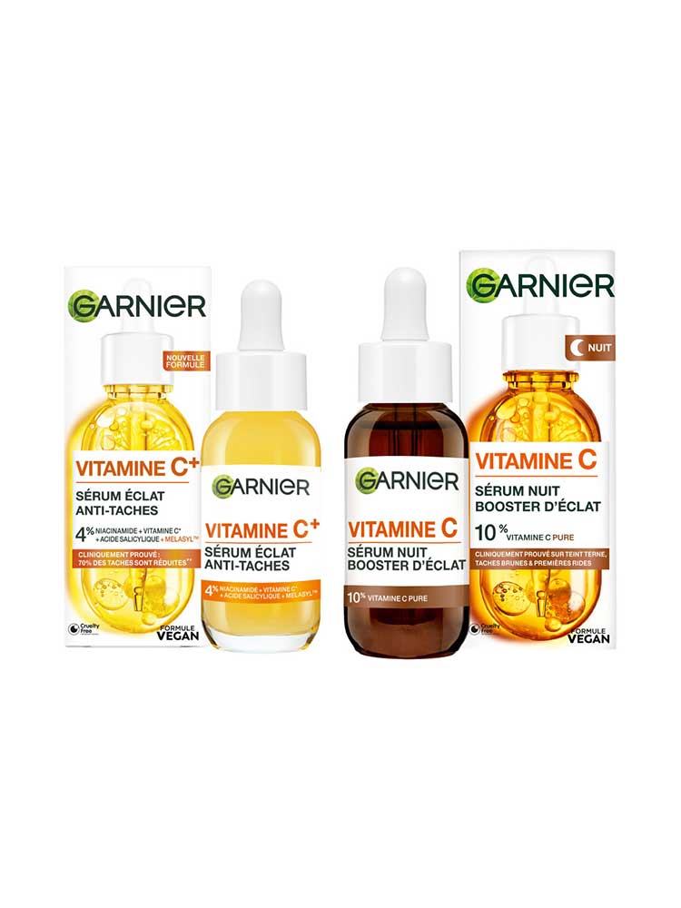 Garnier Skinactive Vitamine c Coffret Duo Sérums Jour & Nuit