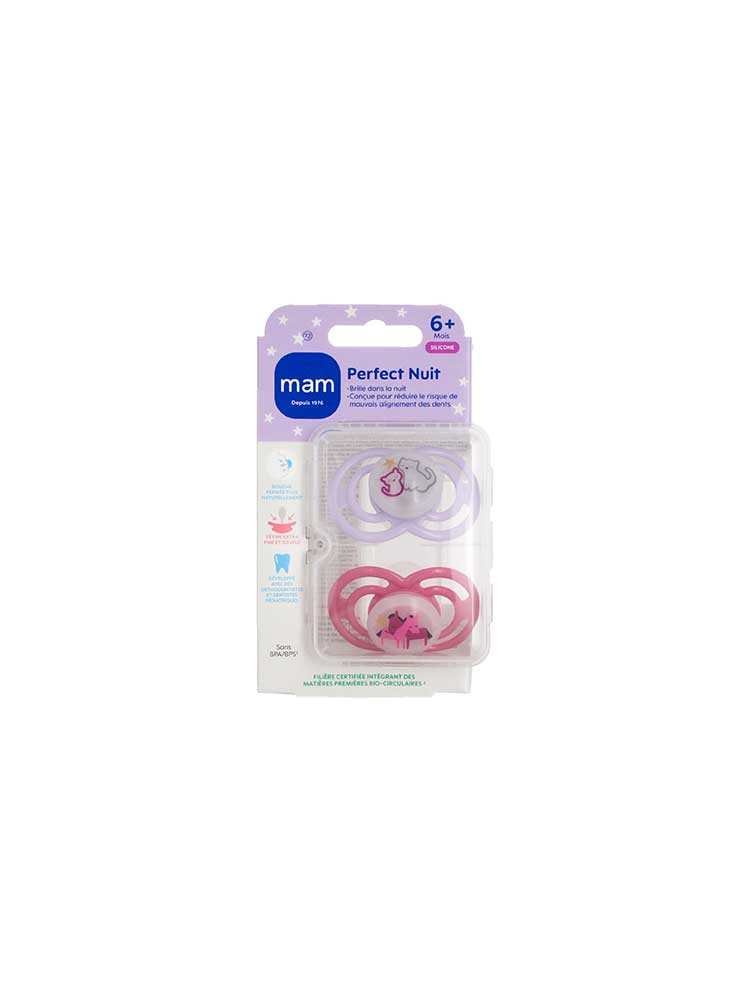 Sucettes Apaisantes pour Bébé de 6 Mois et Plus: Découvrez une alternative parfaite aux sucettes MAM Perfect Nuit
