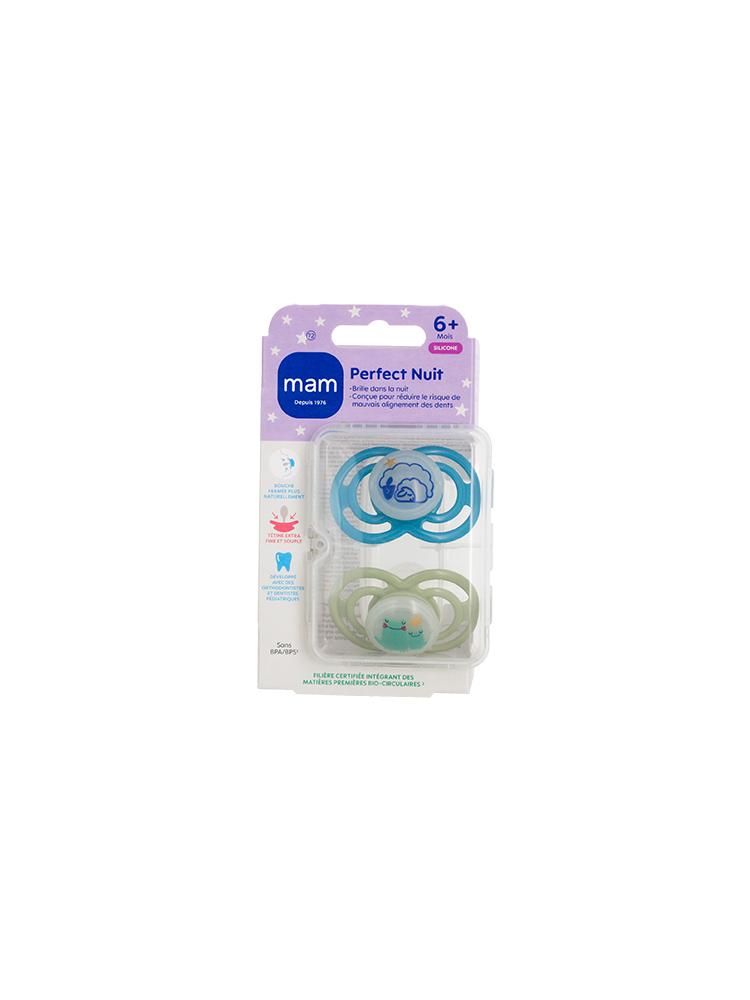Sucettes Apaisantes pour Bébé de 6 Mois et Plus: Découvrez une alternative parfaite aux sucettes MAM Perfect Nuit
